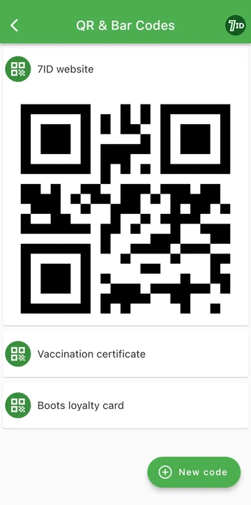 Aplikácia QR Code: Uložte si svoje QR kódy na jednom mieste