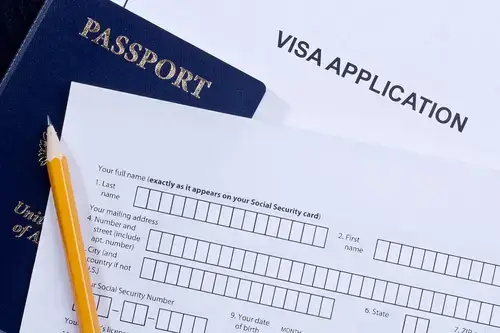 Formulário de visto americano DS-160